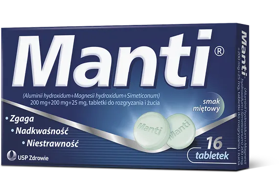 opakowanie Manti 16 tabletek